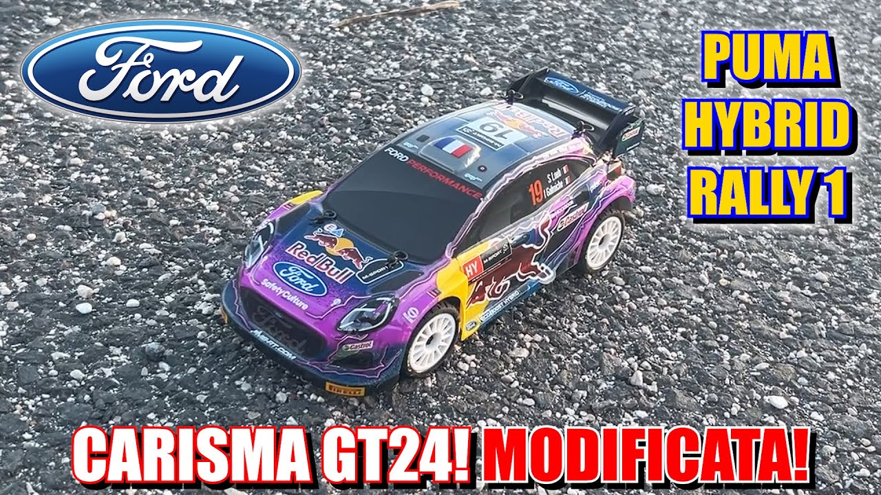 MODIFICHE sulla CARISMA GT24 RC da @D.P Modellismo !  PUMA HYBRID RALLY 1!