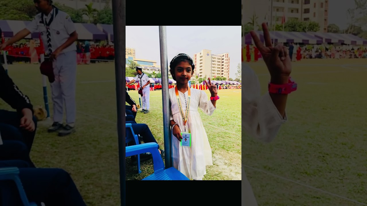 ##🥉🥉দুইটা খেলায় সে তৃতীয় স্থান দখল করেছে🏃‍♀️🏃🥉🏆 তাই সে মহা খুশি😊😊
