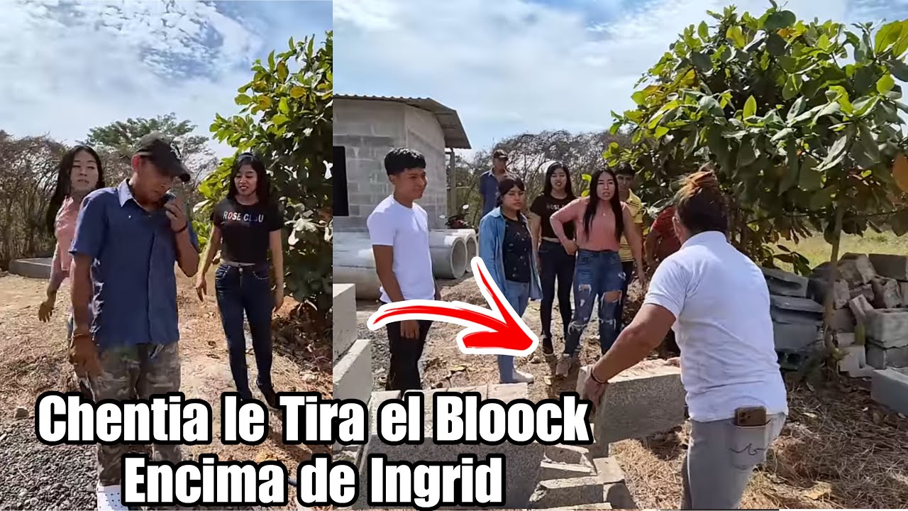 Chentia no soporto ver a trucha feliz con Ingrid/ el diablo Se le entró😂
