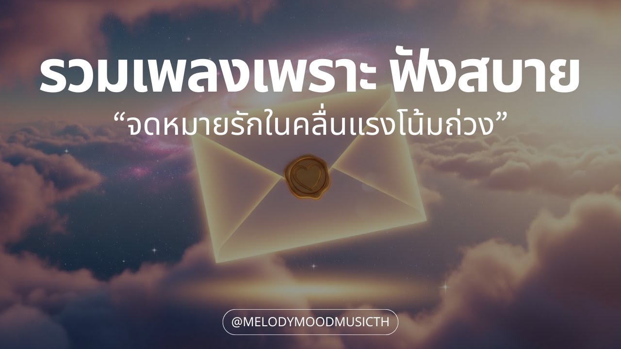 รวมเพลงเพราะๆ ฟังสบายๆ 2026 | จดหมายรักในคลื่นแรงโน้มถ่วง | R&B Hip-hop ฟีลกู้ด  - Music Longplay