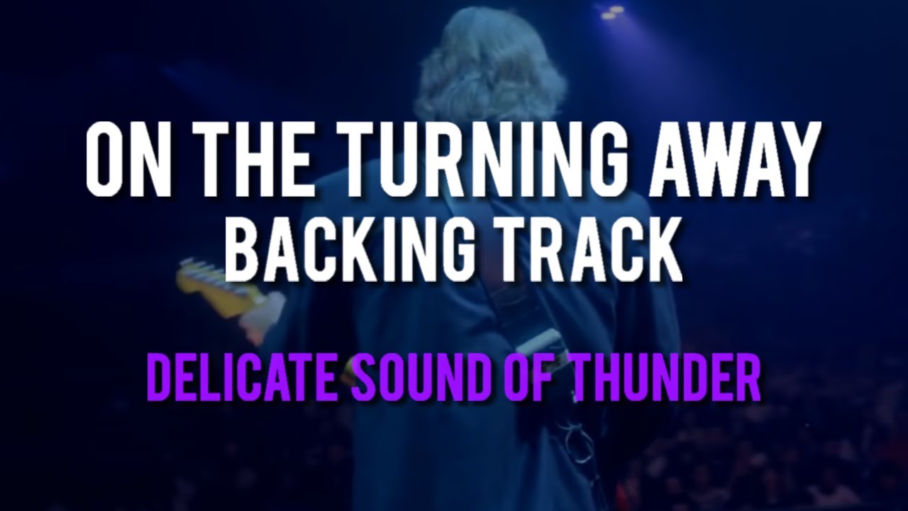 On The Turning Away BACKING TRACK (guitar extraction) - Delicate Sound of Thunder