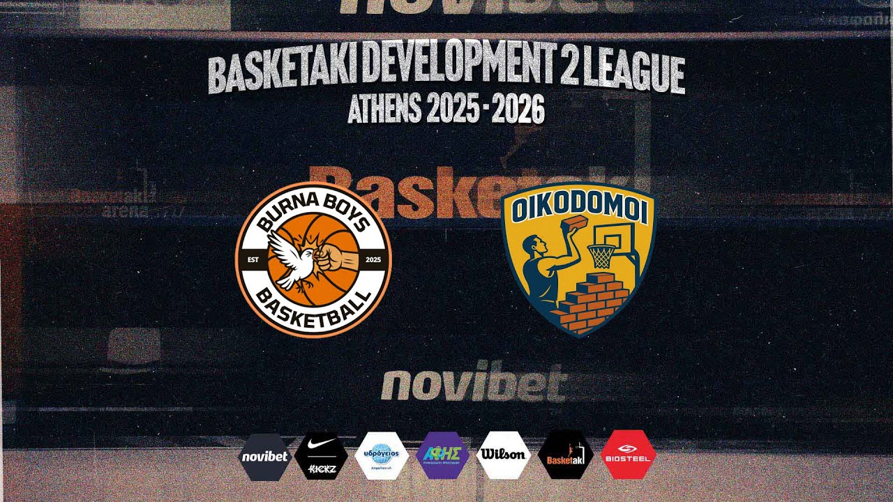 Basketaki The League - Burna Boys Vs Οικοδόμοι BC (25/01/2026)