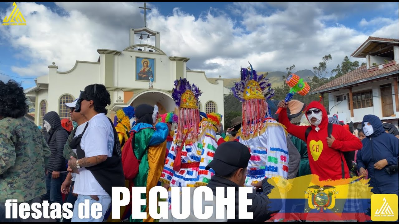 🎭 fiestas de PEGUCHE Disfraces 2024 | 4k | Otavalo 🇪🇨 Ecuador