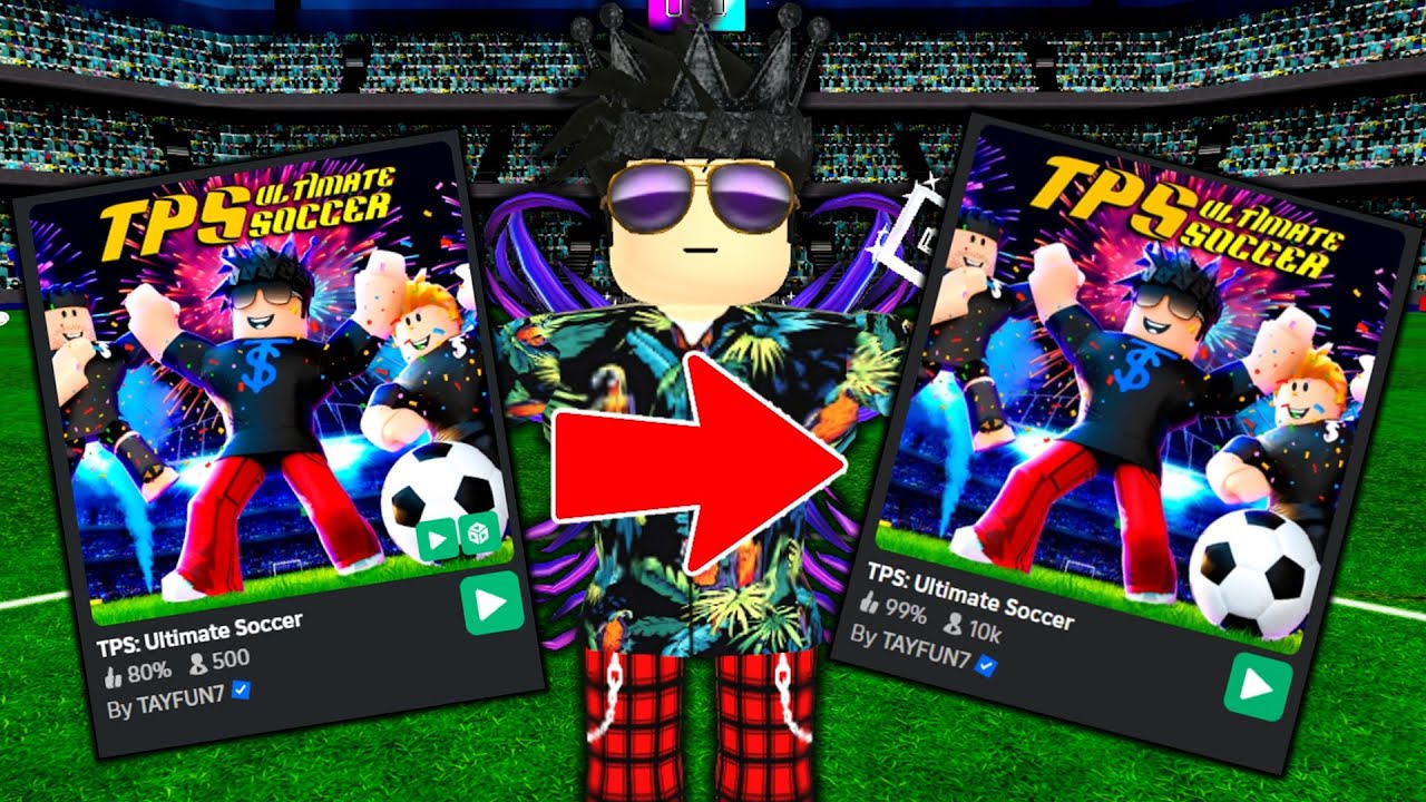 TayFun is FINALLY UPDATING TPS: Ultimate Soccer (Roblox)