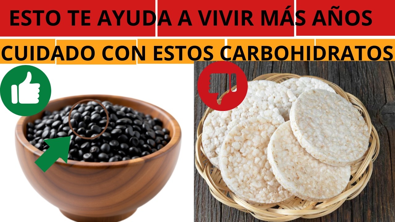 🔥 Después de los 60: 4 Carbohidratos Que Deberías Evitar (Y 4 Que Tu Cuerpo Necesita)