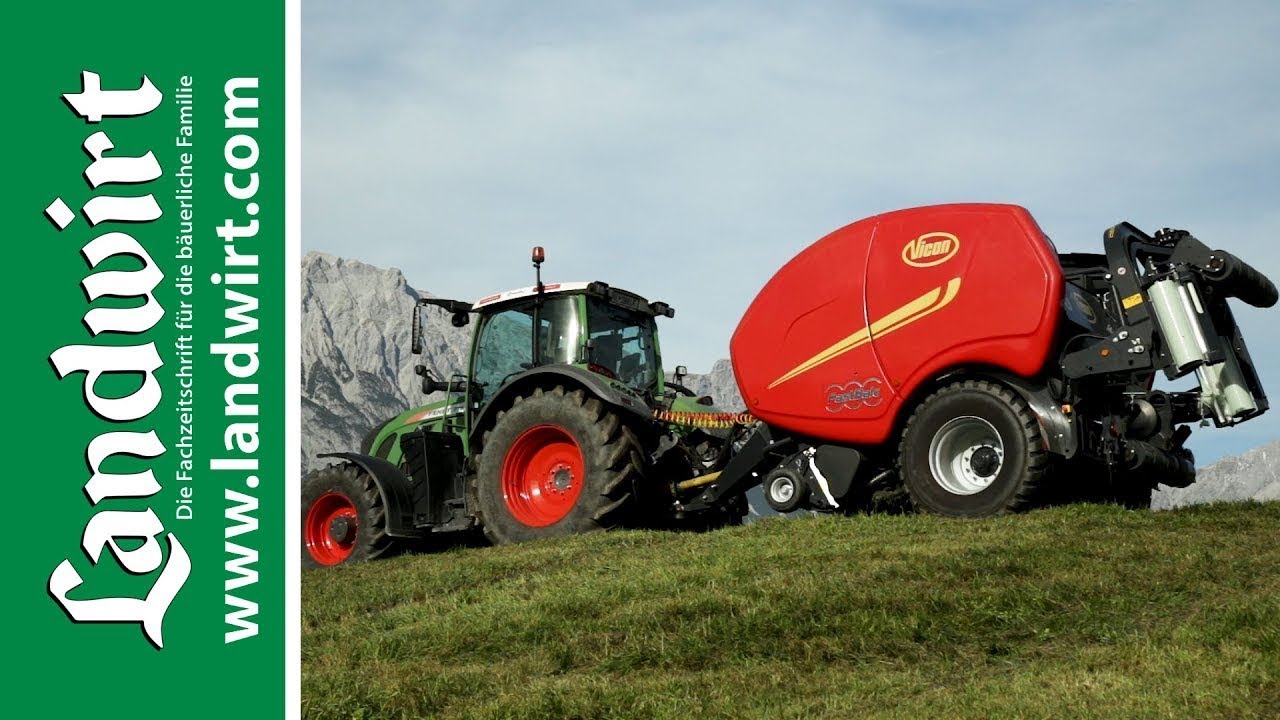 Vicon FastBale Non-Stop Rundballenpresse | landwirt.com