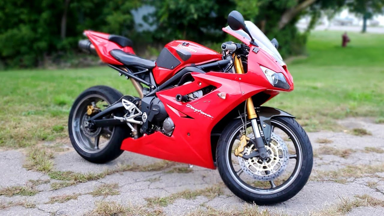 Мой Daytona 675 за 1700 долларов готов! (Часть 2. Тест-драйв)