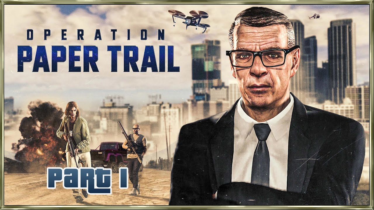 Aaj hum banege Government IAA Agent  | Operation Paper Trail - Hard Mode | GTA V Online