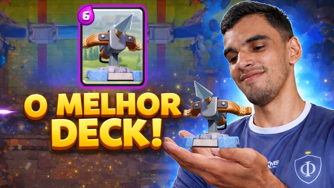 O melhor deck de XBESTA da atualidade do Clash Royale