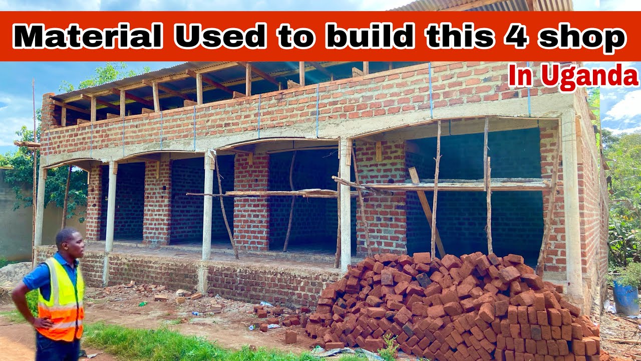 Our ongoing project of 4 shops. Material used on Roofing phase