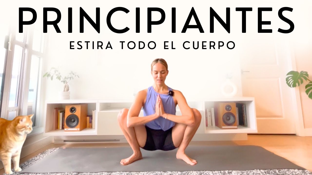 Clase de Yoga para Principiantes 10 Minutos | Posturas para Estira Todo el Cuerpo