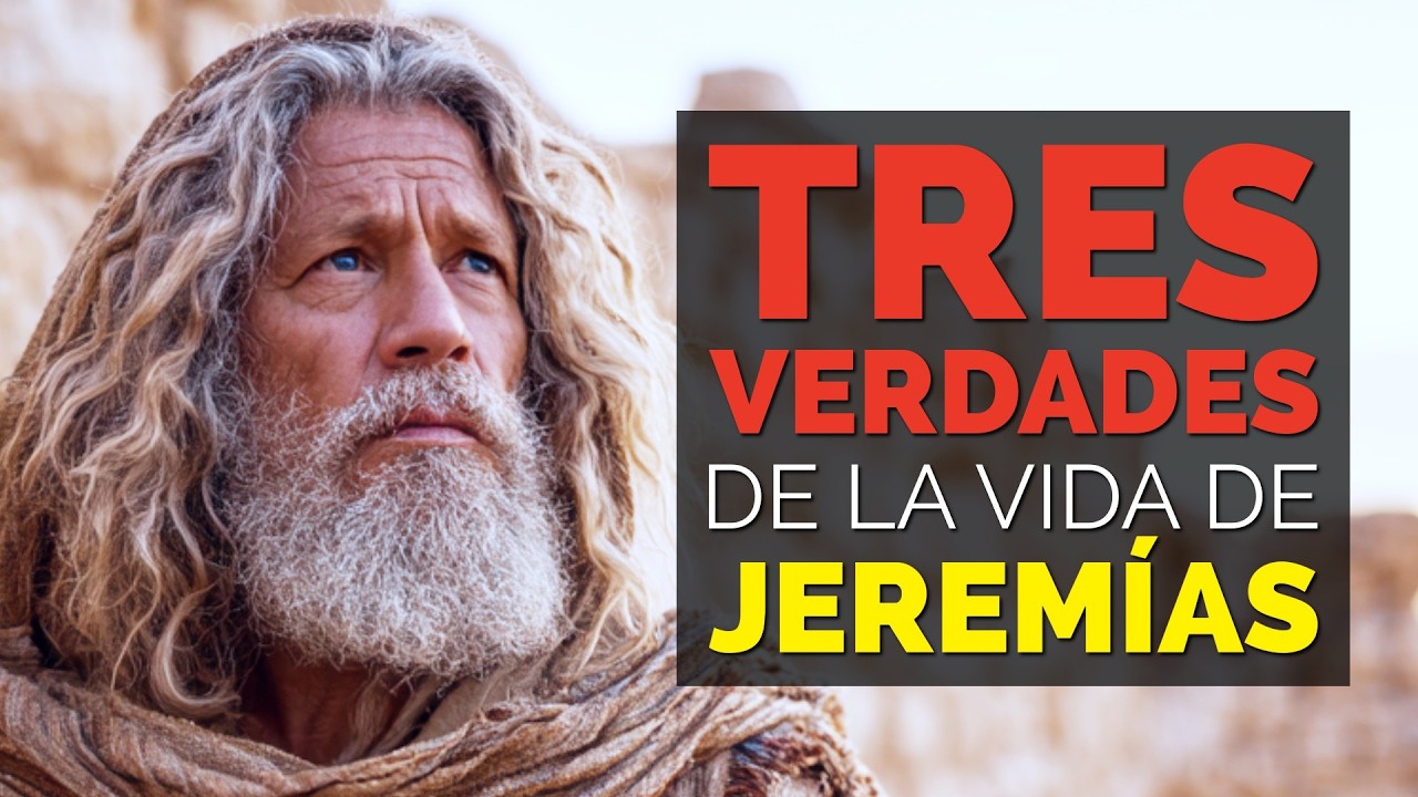 3 verdades únicas de la vida de Jeremías | Madurando en Cristo