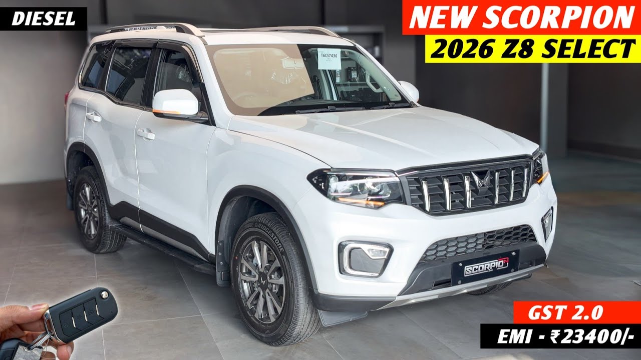 Mahindra Scorpio N Z8 Select 2026 | Scorpio N Z8 Select Review | On Road Price