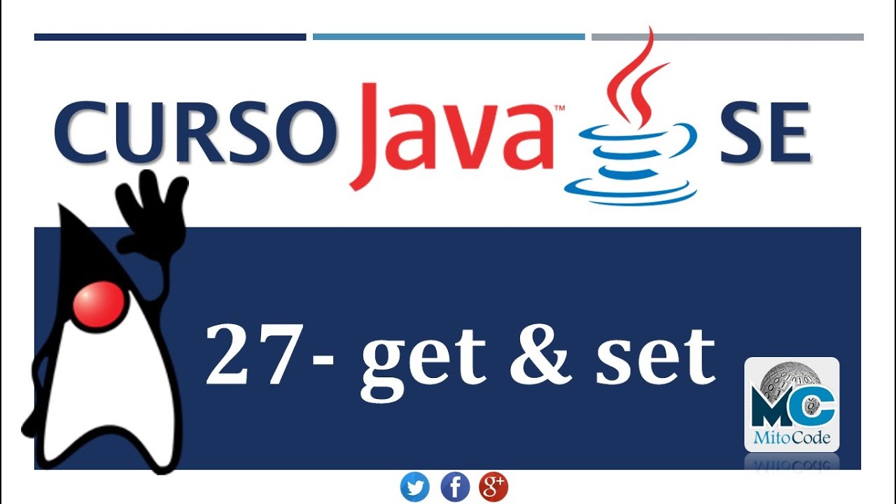 Tutorial Java SE - 27 get & set