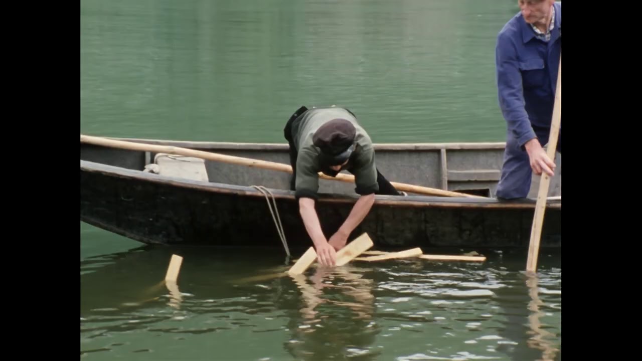 Fischfang auf der Mosel. Teil 2: Giewenschleife, Schleppnetz, Aalschnur, Aalreuse