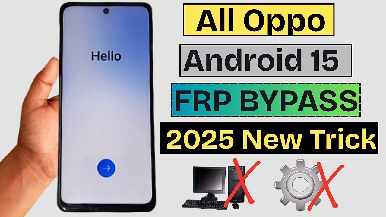All OPPO Android 14 Google Account/ FRP Bypass 2025 - All oppo *#899# code not working