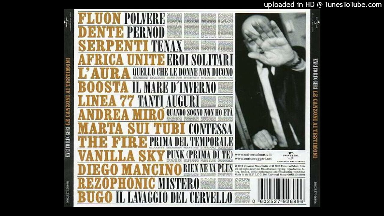 Enrico Ruggeri & Africa Unite - Eroi Solitari