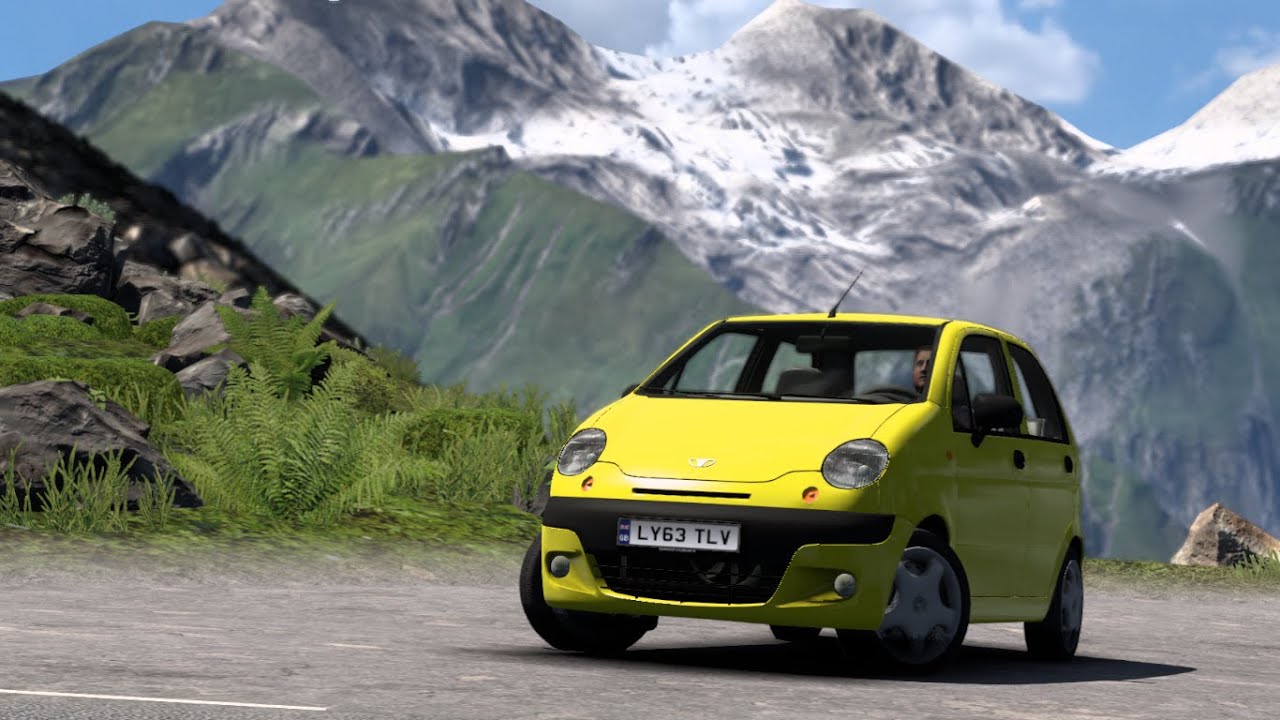 Euro Truck 2 | Brussels - Klagenfurt | Daewoo Matiz | Car Road Trip