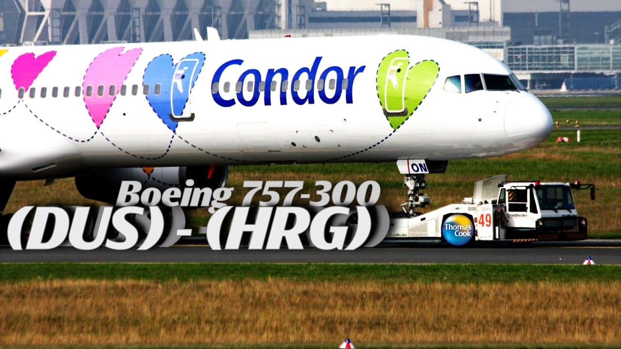 Düsseldorf [DUS] - Hurghada [HRG] Boeing 757-300, Condor airlines