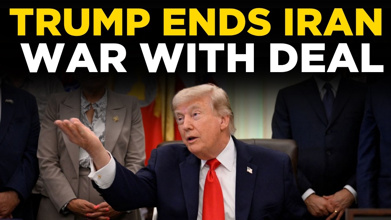 BREAKING NEWS LIVE: Trump Announces Historic Iran Peace Deal Ending War and Tensions | TIMES NOW