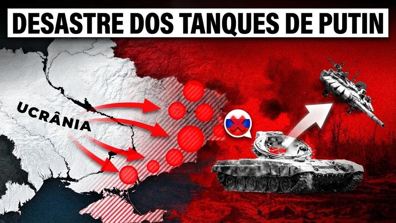 Putin está destruindo o próprio exército: perdas históricas de tanques na Ucrânia