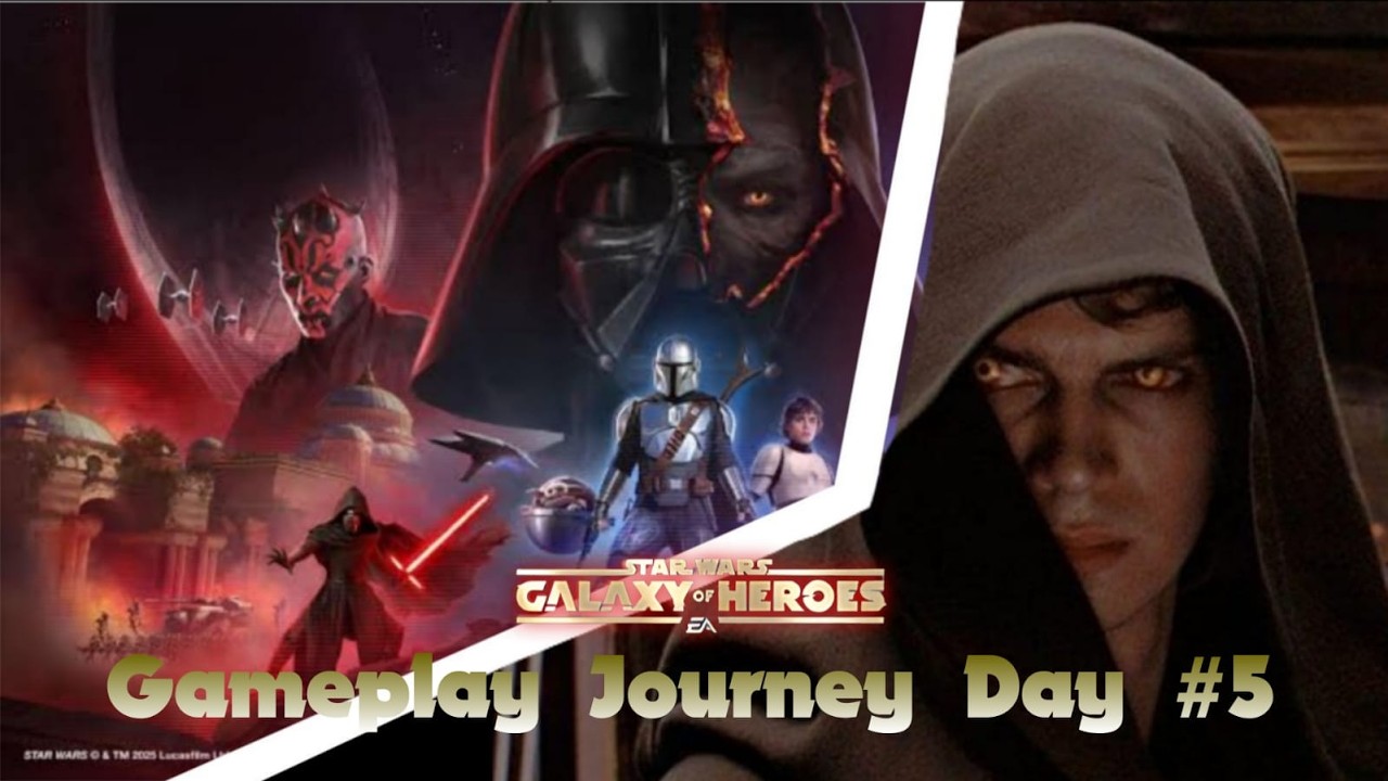 Day #5 Lord Vader farming SWGOH | F2P struggle