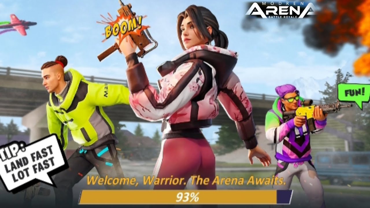 MODERN ARENA BATTLE ROYALE PVP | New Battle Royele Game  | is Game Ne Dimag Kharab Kar Diya 🥵