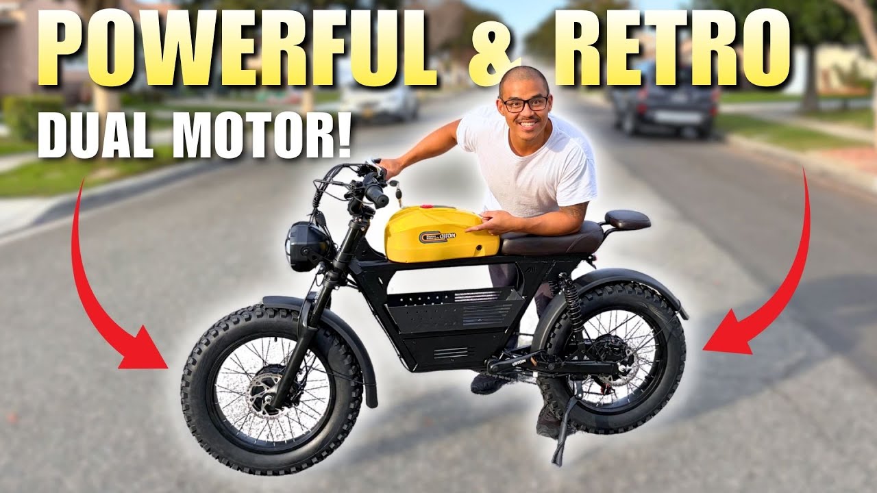 The Ultimate Retro Scrambler Ebike? | Diton Rio Review