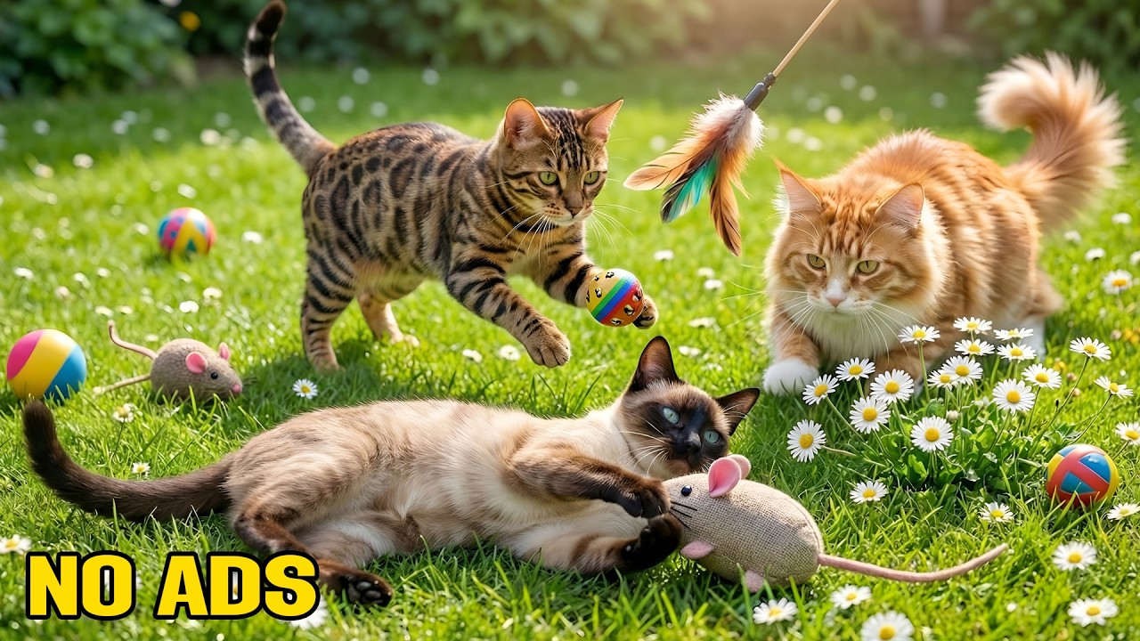 12 Hours Of Relaxing Music for Cats 🎵 Soothing Music for Home Alone Cats 🐱 Cat TV