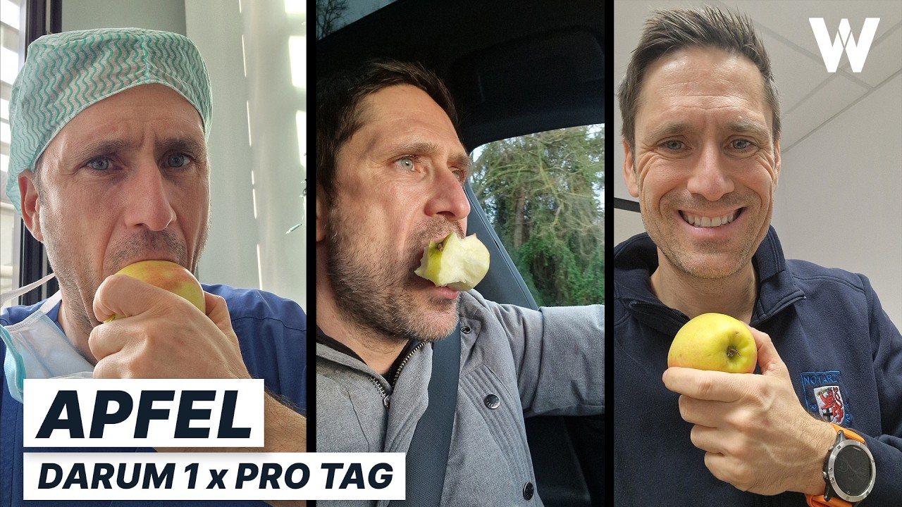 T&auml;glich einen Apfel: Das passiert wirklich, wenn Du jeden Tag &Auml;pfel isst!