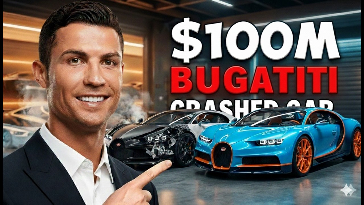 Cristiano Ronaldo's Ultra-Rare Hypercar Garage & Private Airforce Exposed