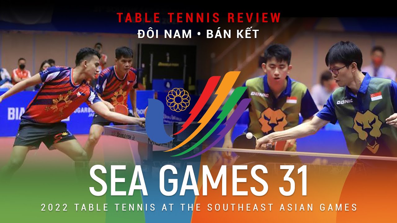 Richard Gonzales/John Misal vs Koen Pang/Josh Chua | Bán Kết | 2022 Bóng Bàn Sea Games 31