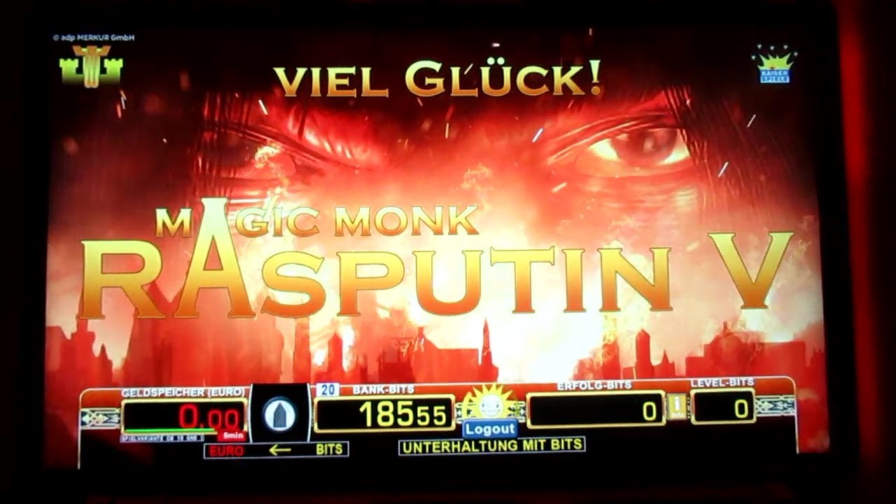 Alles mit dabei! Magic Monk Rasputin 5, Los Frootos, Multi Wild 243 Power Spins, Burning Heat