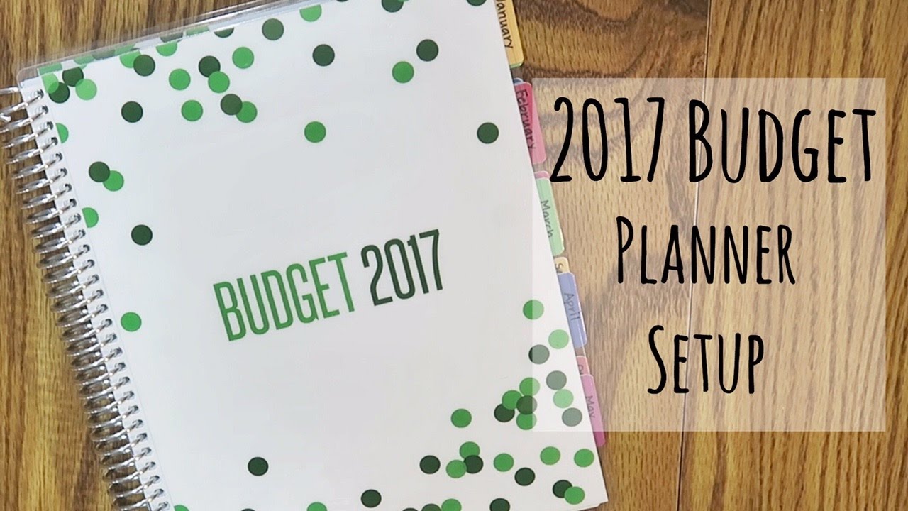 Настройка планировщика бюджета на 2017 год