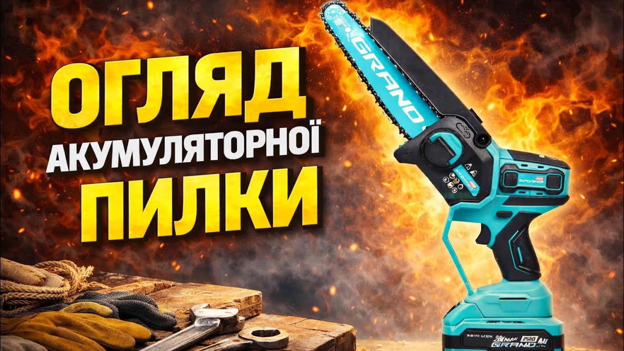 МАЛА, АЛЕ ЗЛА? ТЕСТ ПИЛКИ Grand АПЦ-8HS/4-2
