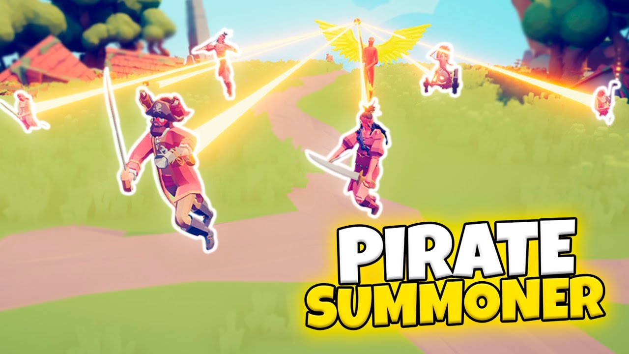 PIRATE SUMMONER VS EVERY FACTION | TABS MODDED GAMEPLAY