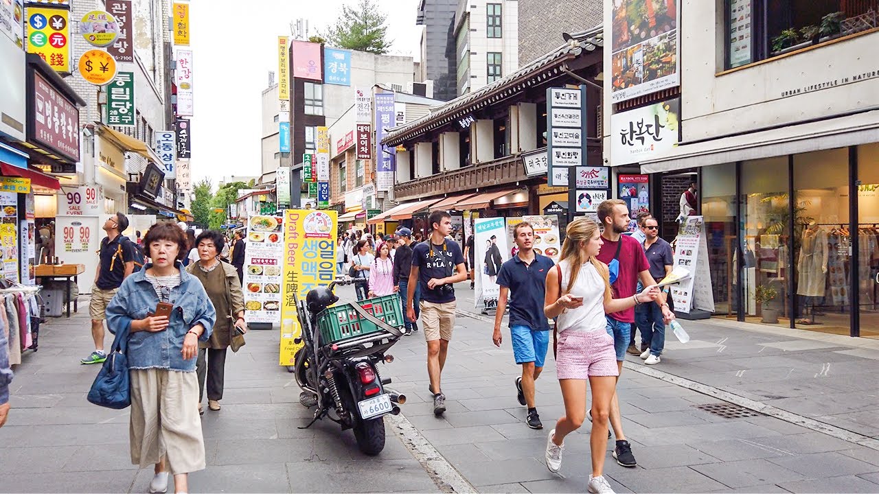 [4K] Walking From Jongno To Insadong | Walking Around Seoul Korea 인사동 골목투어 仁寺洞