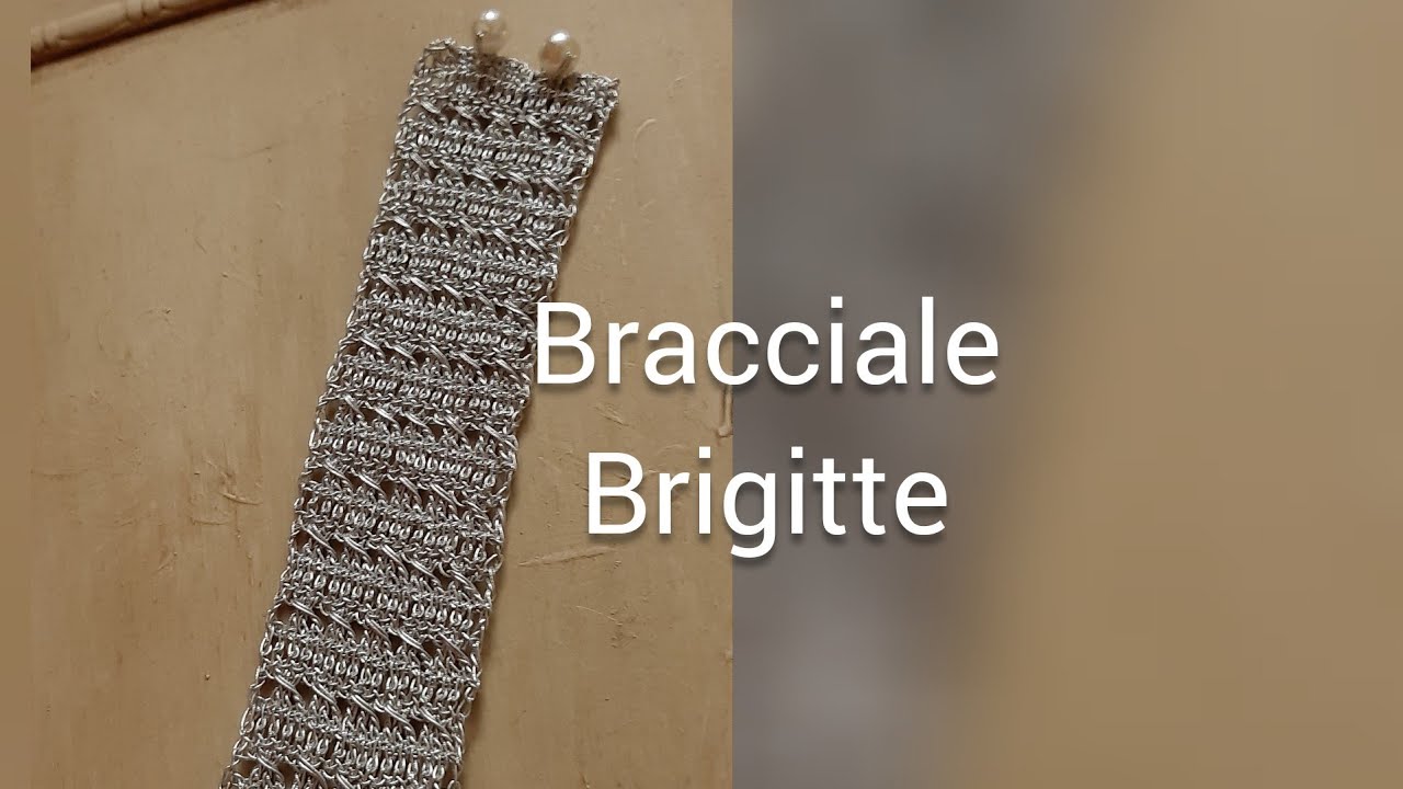 Bracciale uncinetto/bracciale Brigitte
