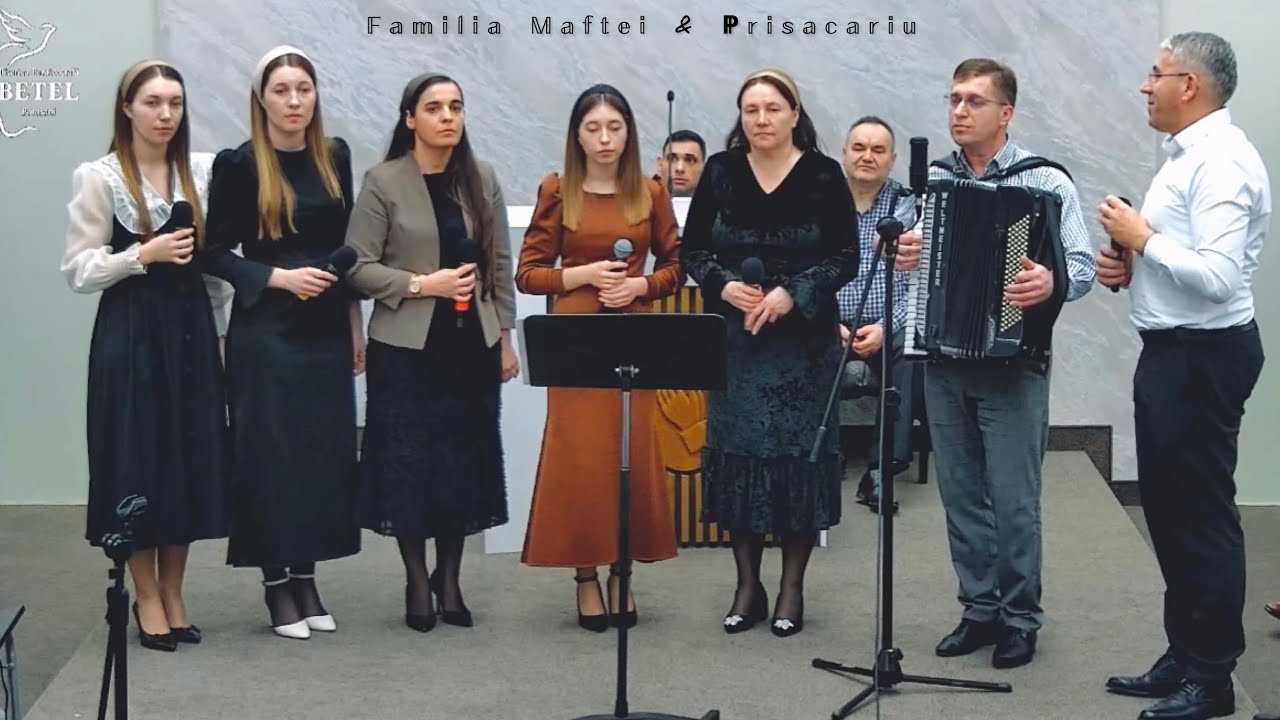 În palma Ta când m-ai zdrobit | Familia Prisacariu | Familia Maftei - 𝟚𝟘𝟚𝟜