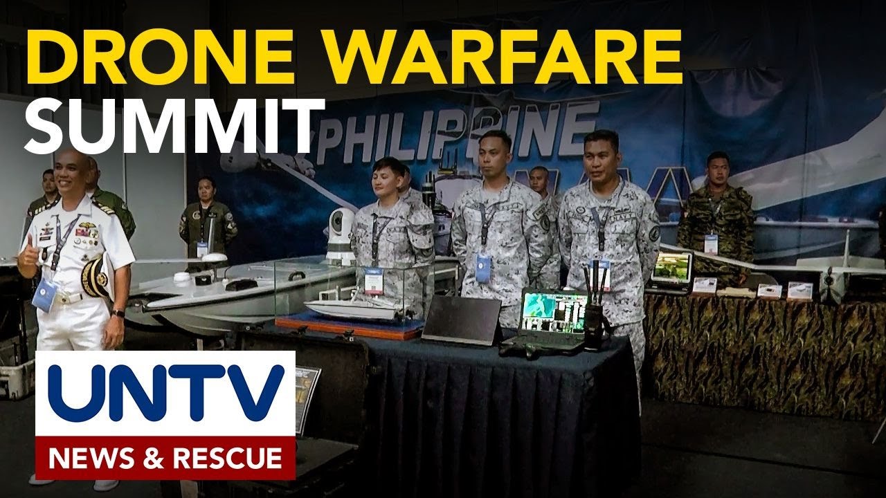 Kauna-unahang drone warfare summit ng Philippine Navy, isinasagawa sa Subic, Zambales