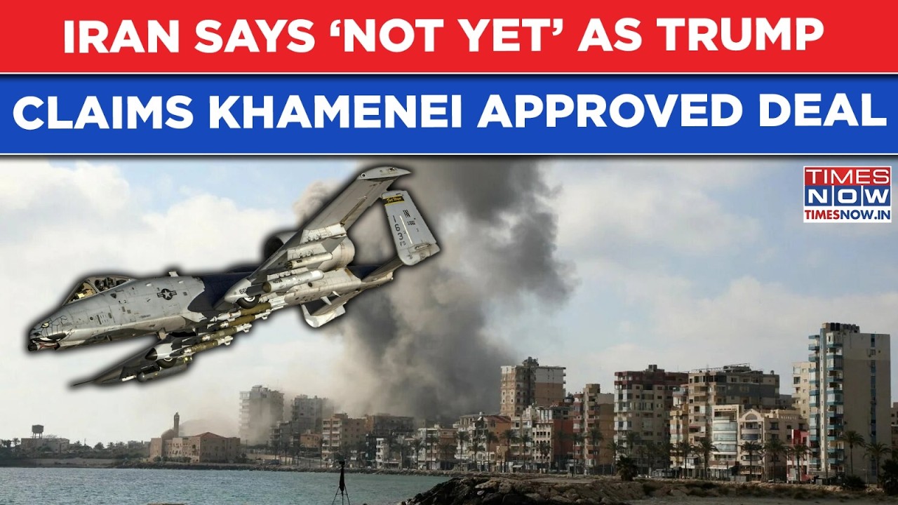 Iran Says No Deal Text Final Yet Even As Trump Claims Khamenei Has Approved| No End To War Soon?
