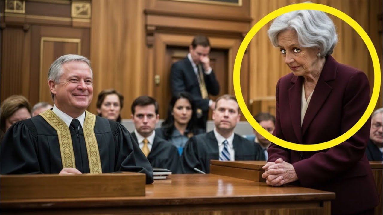 Der Richter lachte über die alte Frau – was dann passierte, schockierte den ganzen Saal