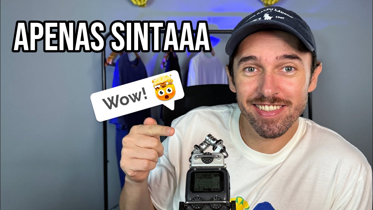 ASMR: HOJE VOCÊ DORME! Ele já fez +1 milhão de pessoas dormirem: Zoom H5 🎙️