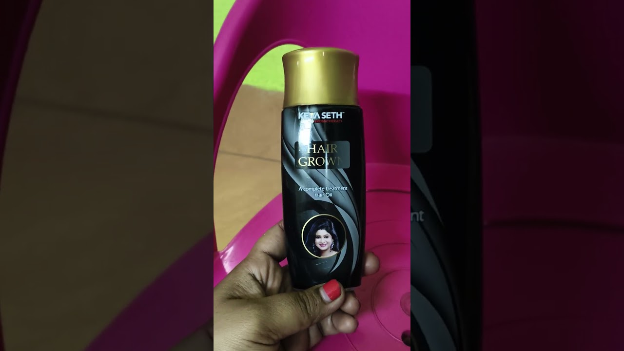 How to use KEYA SETH HAIR GROWN OIL