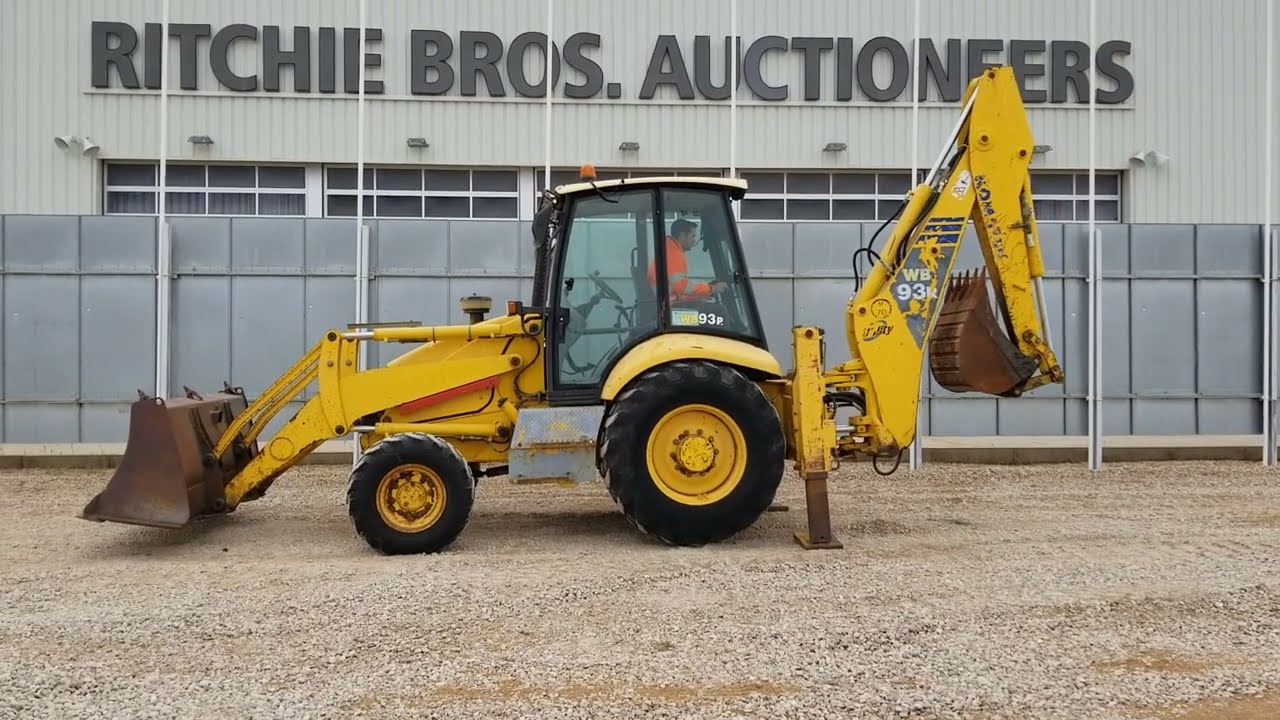 Loader Backhoe for sale- 2005 Komatsu WB93R-2 | Ritchie Bros Ocaña, ESP, 31/03/2022