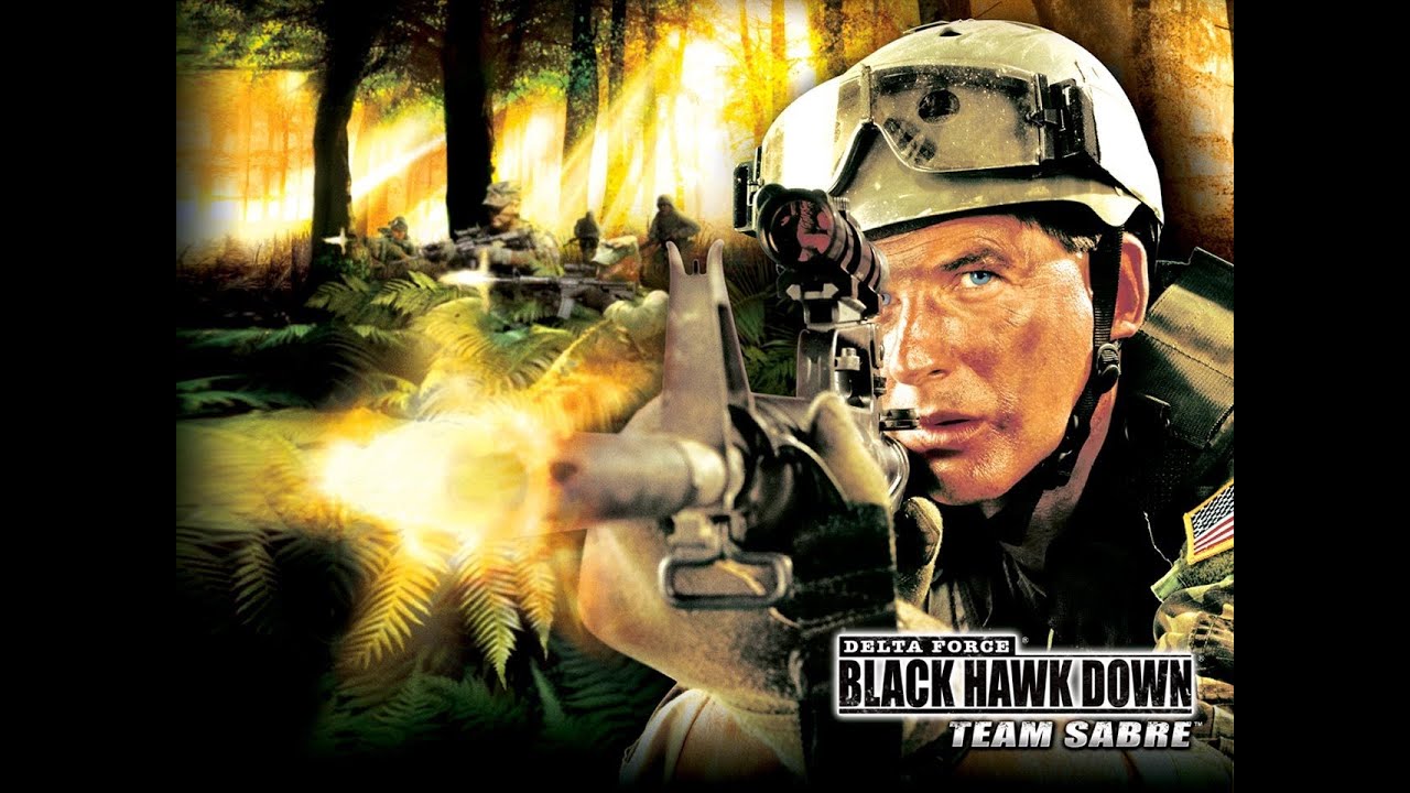 Delta Force Black Hawk Down Team Sabre - PlayStation 2 PS2 FPS