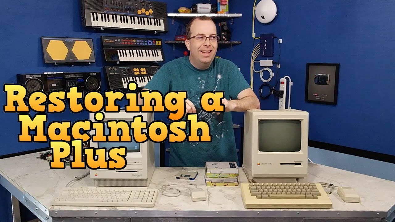 Восстанавливаем Macintosh Plus до рабочего состояния!