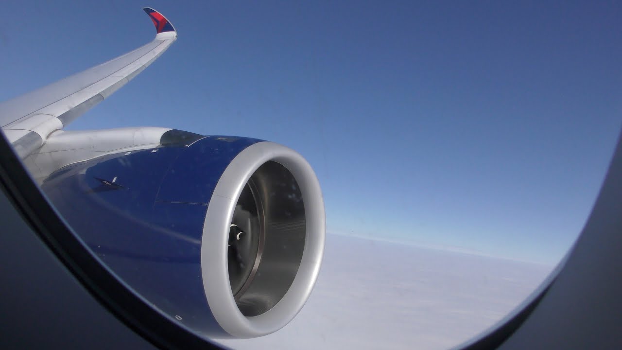 Delta A350 Takeoff Detroit DTW | 4K | N503DN