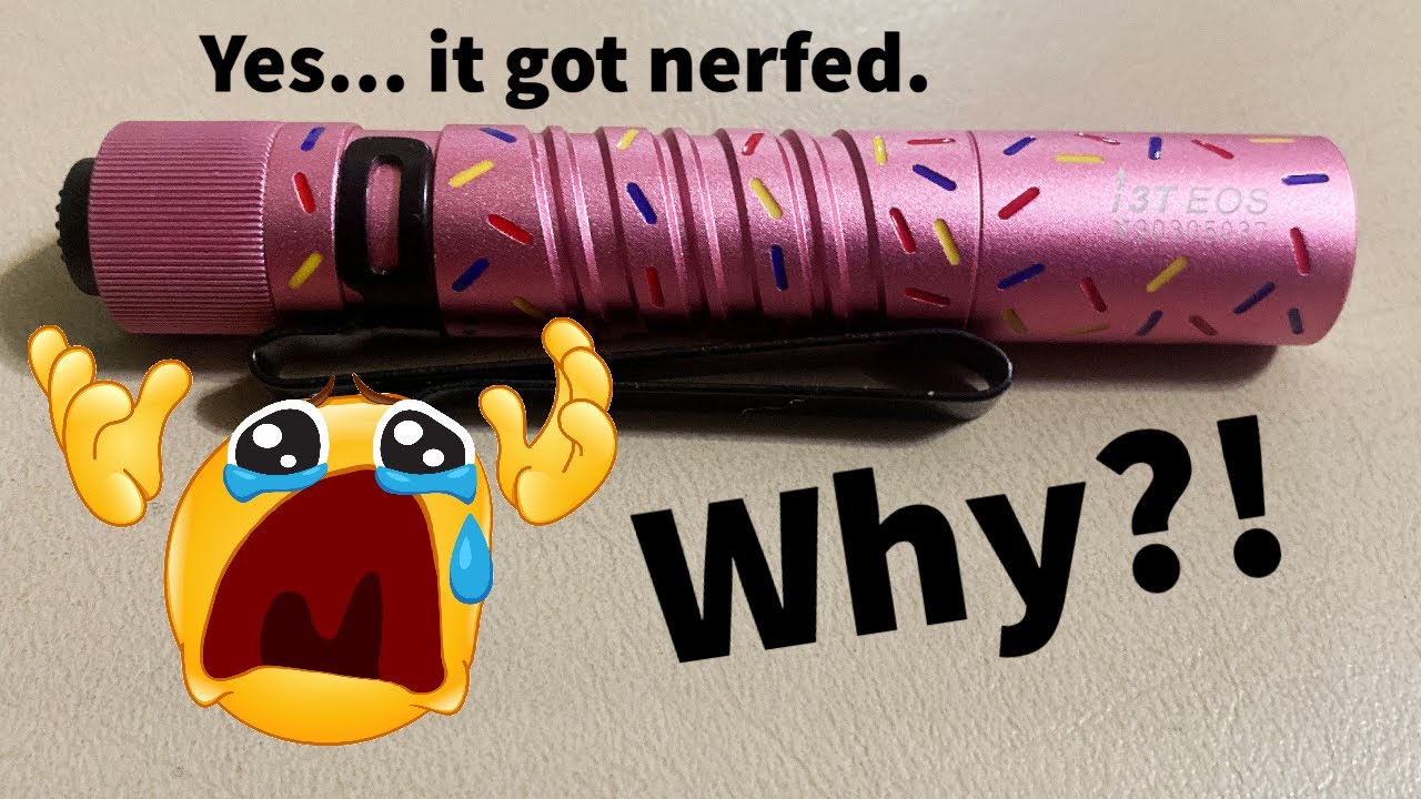Did the Olight i3T just get Nerfed?! Pt. 1