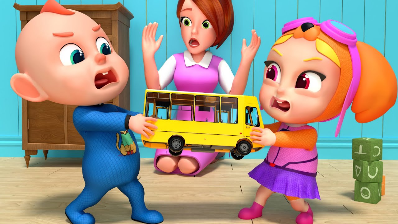 Baby Learn How to Share | Sharing is Caring | Sharing Song | Rosoo Nursery Rhymes & Kids Songs